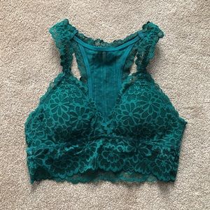 (NWOT) Aerie • Highlands Lace Longline Bralette